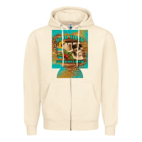 Sandshell dead tired fueled by coffee 12 oz can cooler (regular) Zipper Hoodie - Artiststas