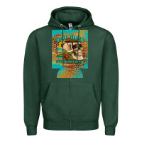 Sports Green dead tired fueled by coffee 12 oz can cooler (regular) Zipper Hoodie - Artiststas
