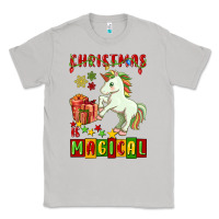 Moon Dust christmas magical unicorn Classic Tee - FaDigitalArtStudio