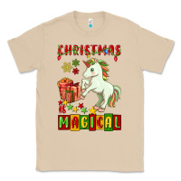 Mushroom christmas magical unicorn Classic Tee - FaDigitalArtStudio