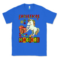 True Royal christmas magical unicorn Classic Tee - FaDigitalArtStudio