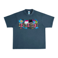 Midnight Navy secretary Urban Heavy Tee - Zillion Design Studio