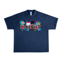 Navy secretary Urban Heavy Tee - Zillion Design Studio