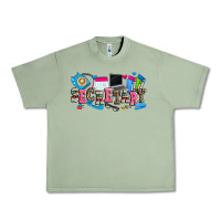 Oil Green secretary Urban Heavy Tee - Zillion Design Studio