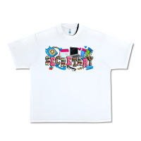 White secretary Urban Heavy Tee - Zillion Design Studio