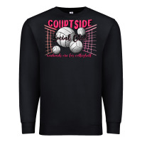 Black volleyball mom Premium Sweatshirt - MaliasSmallBusiness