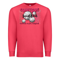 Cardinal volleyball mom Premium Sweatshirt - MaliasSmallBusiness