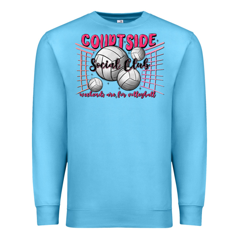 Volleyball Mom Premium Sweatshirt by MaliasSmallBusiness | Teevron
