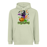 Matcha My first Halloween Heavyweight Hoodie - NancyCooperArtShop