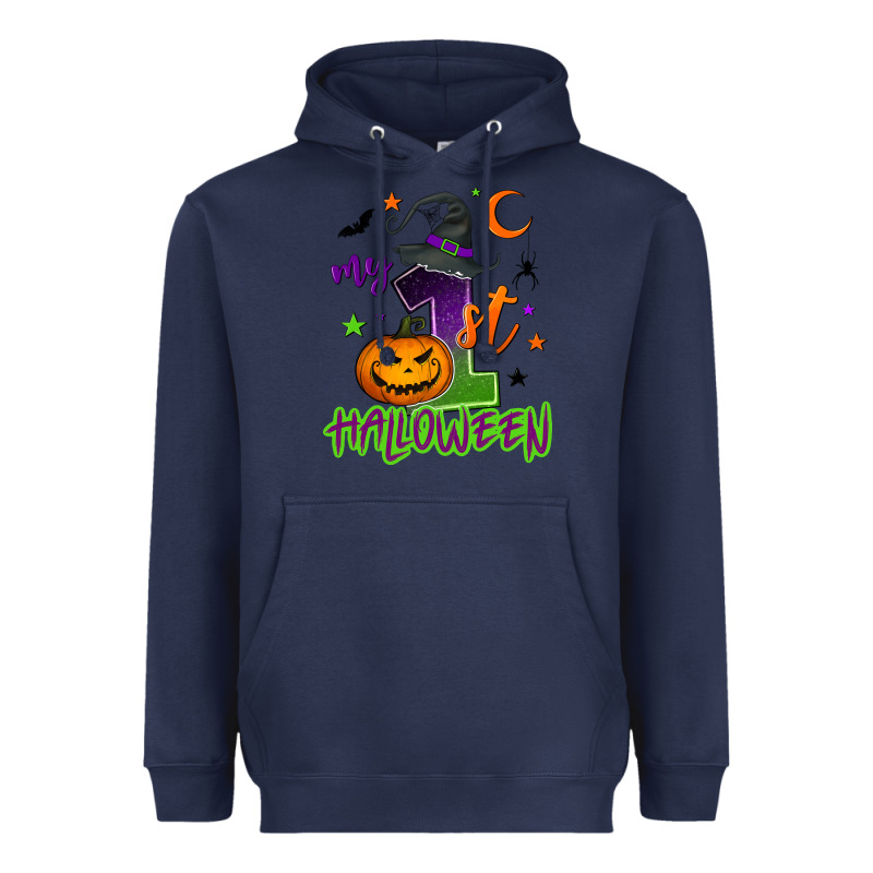 My First Halloween Heavyweight Hoodie by NancyCooperArtShop | Teevron