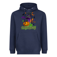 Navy My first Halloween Heavyweight Hoodie - NancyCooperArtShop