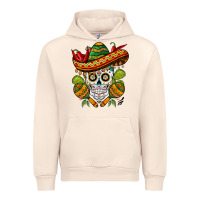 Sandshell sombrero skull Urban Hoodie - BarkalooDesign