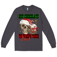 Smoke hot chocolate to warm your soul Long Sleeve Tee - FaDigitalArtStudio