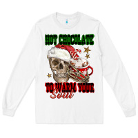White hot chocolate to warm your soul Long Sleeve Tee - FaDigitalArtStudio