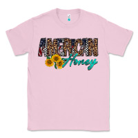 Bubblegum Pink american honey Classic Tee - RacoonDesign