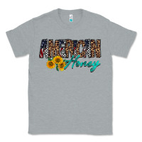 Heather Grey american honey Classic Tee - RacoonDesign