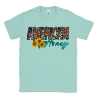Seafoam american honey Classic Tee - RacoonDesign