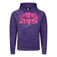 Cloud Purple breast cancer warrior Vintage Hoodie - RanaPortraitStore