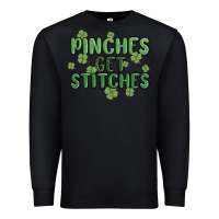 Black pinches get stitches Premium Sweatshirt - MaliasSmallBusiness