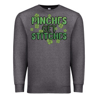 Charcoal Heather pinches get stitches Premium Sweatshirt - MaliasSmallBusiness