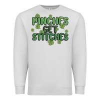 Dove Grey pinches get stitches Premium Sweatshirt - MaliasSmallBusiness
