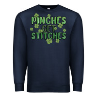 Navy pinches get stitches Premium Sweatshirt - MaliasSmallBusiness