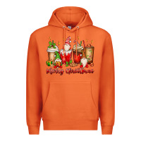 Carrot merry christmas gnomes coffee cups Premium Hoodie - MaliasSmallBusiness