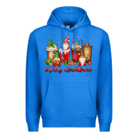 True Royal merry christmas gnomes coffee cups Premium Hoodie - MaliasSmallBusiness