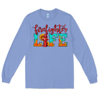 Colony Blue firefighter life Long Sleeve Tee - HRA Design Shop