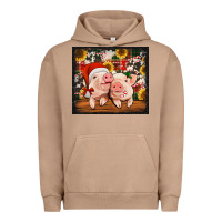 Pigment Burro Christmas pigs tumbler Urban Hoodie - Jasminsmagicworld