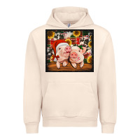 Sandshell Christmas pigs tumbler Urban Hoodie - Jasminsmagicworld