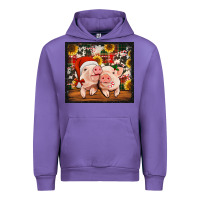 Tulip Christmas pigs tumbler Urban Hoodie - Jasminsmagicworld