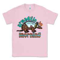 Bubblegum Pink armadillo by morning Classic Tee - RacoonDesign