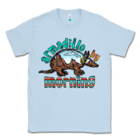Dusty Blue armadillo by morning Classic Tee - RacoonDesign