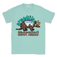 Seafoam armadillo by morning Classic Tee - RacoonDesign