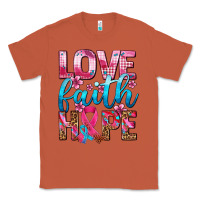 Copper love faith hope with cancer ribbon  ado Classic Tee - AdoDesignShop