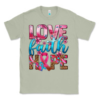 Matcha love faith hope with cancer ribbon  ado Classic Tee - AdoDesignShop
