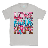 Moon Dust love faith hope with cancer ribbon  ado Classic Tee - AdoDesignShop