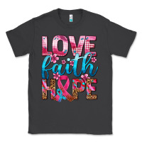 Smoke love faith hope with cancer ribbon  ado Classic Tee - AdoDesignShop