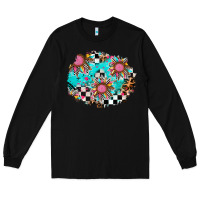 Black race sunflower patches Long Sleeve Tee - AdoDesignShop