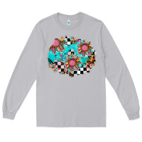 Moon Dust race sunflower patches Long Sleeve Tee - AdoDesignShop