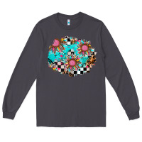 Smoke race sunflower patches Long Sleeve Tee - AdoDesignShop