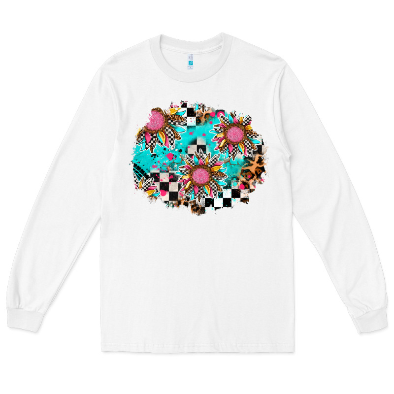 Race Sunflower Patches Long Sleeve Tee by AdoDesignShop | Teevron