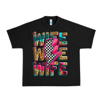 Black race wife wife wife lightningbolt Urban Heavy Tee - Zillion Design Studio