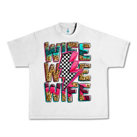 Lunar Rock race wife wife wife lightningbolt Urban Heavy Tee - Zillion Design Studio