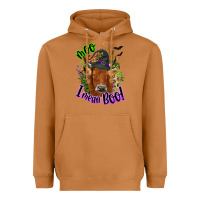 Meerkat Moo i mean boo Cow Heavyweight Hoodie - NancyCooperArtShop
