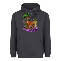 Smoke Moo i mean boo Cow Heavyweight Hoodie - NancyCooperArtShop