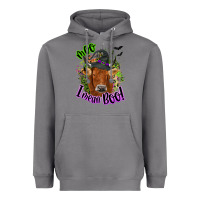 Storm Moo i mean boo Cow Heavyweight Hoodie - NancyCooperArtShop