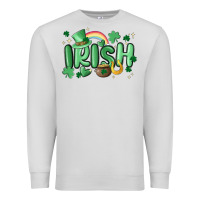Dove Grey irish Premium Sweatshirt - MaliasSmallBusiness