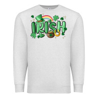 Oatmeal Heather irish Premium Sweatshirt - MaliasSmallBusiness